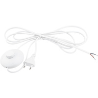 Fußschalter mit weißem Kabel