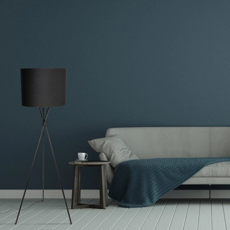 Sanico Goldlux E27 Schwarz Tekla Stehleuchte