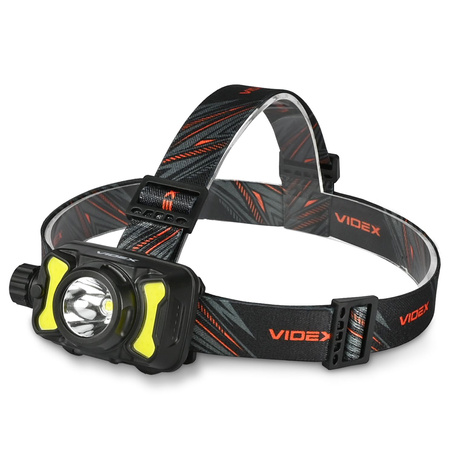 LED wiederaufladbare Stirnlampe 5W 700lm 8 Modi USB-C Wasserdicht IP55 Videx