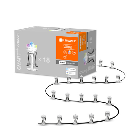 Dekorative LED-Lichtpunkte RGB 4W SMART+ WiFi GARDEN 18 Dot LEDVANCE