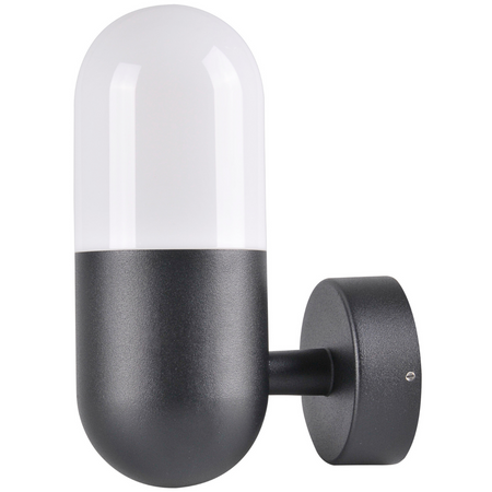 Außenwandleuchte HORTEN 1x E27 GOLDLUX (Polux) Schwarz 314147