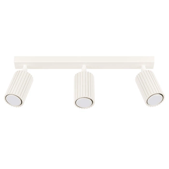 Tuba Spot Reflektor Deckenleuchte 3x GU10 Beige Carbon Deep Space SL.1600 Sollux