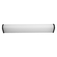 LED Badezimmer Wandleuchte 8W 1000lm 4000K Neutral Weiß Schwarz IP44 ALEX Sanico Goldlux