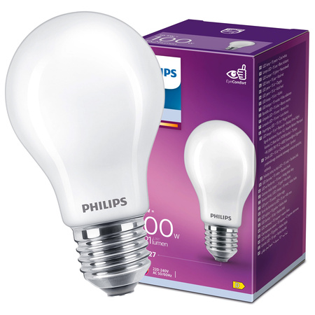 E27 A60 LED Lampen 10,5 W = 100 W, 1521 lm, 4000 K Neutral 300° PHILIPS Classic