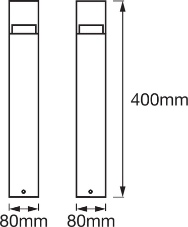 LED 4.5W Endura Style CRYSTAL 40cm LEDVANCE Garten-Pendelleuchte