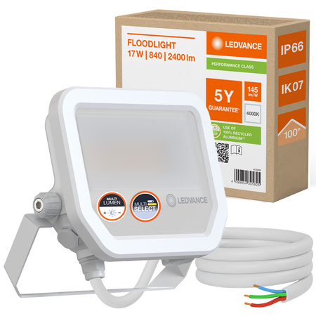 LED-Flutlicht 17W 2400lm 4000K IP66 Weiß LEDVANCE Flutlicht