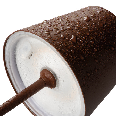 LED INITA IP54 Tischleuchte 165lm Braun KANLUX