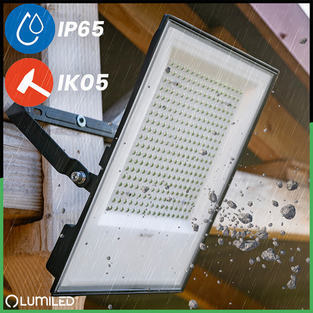 LED-Flutlicht im Freien BRIGHT Wasserdicht 200W 22000lm 4000K LUMILED