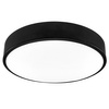 Plafond LED Aufbaumontage 24W 4000K CRI>85 HOUSTON Schwarz 30cm