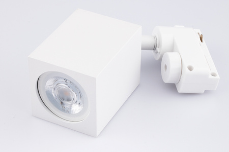 1-Phasen Strahler GU10 Schieneinstrahler Weiß BRICK LUMILED