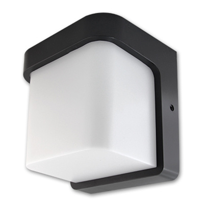 Gartenwandleuchte E27 Elevation SCHWARZ Quadrat CORGI
