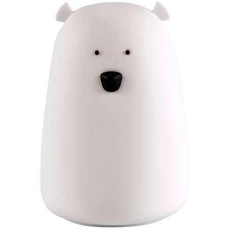 Dekorative Leuchtmittel mit Batterie BEAR TAP TAP Weiß GOLDLUX (Polux) 16cm