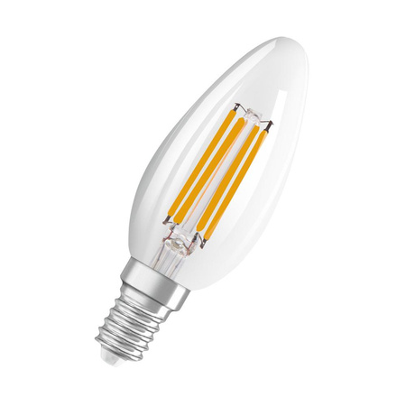 LED Lampen E14 B40 4W = 40W 470lm 2200-2700K Warm 300° Glühfaden Dimmbar OSRAM Superstar