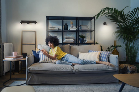 LED Spot Einstellbare Deckenlampe 4.3W 210lm 3000K Warm Black Spot Ledvance