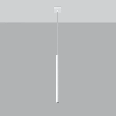 PASTELO 1 G9 abgehängte Deckenleuchte Minimalistisch Weiß SOLLUX