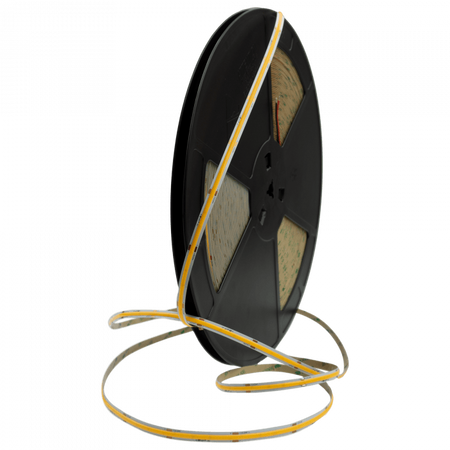 LED-Streifen COB 9W/m 945lm/m 480LED/m 12V 3000K Warm IP67 Rolle 20m Ecolight