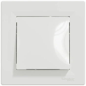 Schalter Schalter Single Single Pole Flush Mount Asfora IP20 Weiß