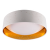 Plafond LED-Deckenleuchte 24W 2600lm 4000K Neutral 120° Weiß Gold Toulouse Sanico Goldlux