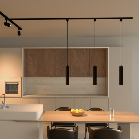 LED GU10 Einphasig Schwarz EasyLink Paxie Philips Pendelschienenleuchte