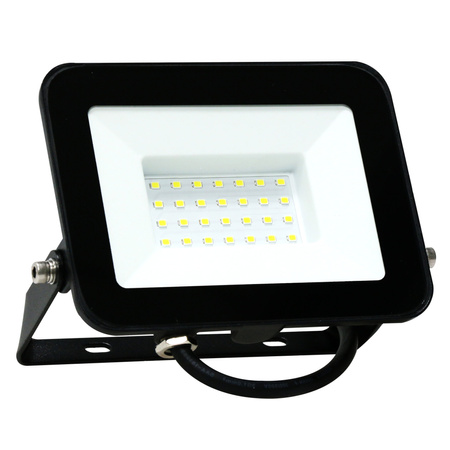 LED Fluter 30W 2400lm 6500K 120° IP65 Schwarz GOLDLUX (Polux)