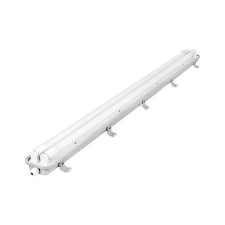 Flammensichere 120cm 2xT8 G13 IP65 Transparente Masterled Leuchte