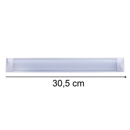 LED-Unterbau-Lichtleiste 9W 4500K 30,5cm Weiß