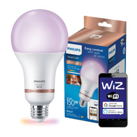 LED-Lampe E27 A80 18.5W = 150W 2200-6500K TW + RGB SMART WiFi Philips WiZ