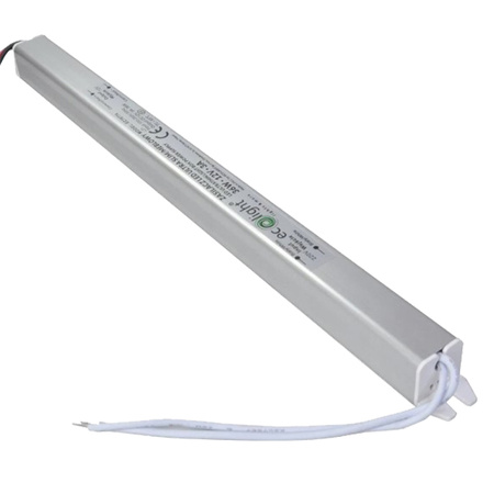 LED-Leisten-Netzteil Ultra SLIM 3A 36W 12V DC Möbel ECOLIGHT