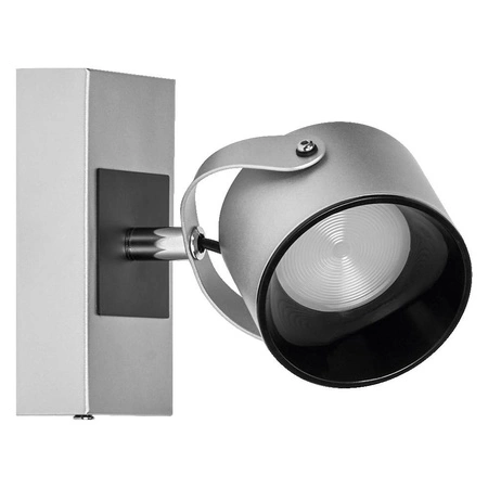 LED-Wand- Decken- Wand- Wand- Lampe Anbauleuchte 5.8W 185lm CCT Dekorative Silber Spot Jupiter Ledvance