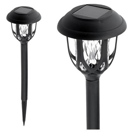 LED Solar Gartenlampe Drive 5500-6000K IP44 40cm Dämmerungssensor