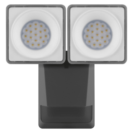 LED-Fluter 16W 1500lm 4000K IP55 Grau mit Bewegungs- und Dämmerungssensor LEDVANCE Pro Spot Endura