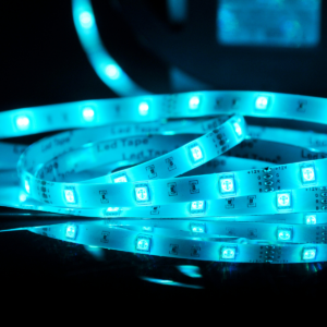 LED Streifen 14W RGB 150LED SMD 5m + Controller + Netzteil