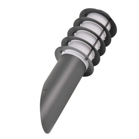 Garten-Wandleuchter LED-Fassadenleuchte E27 SERENA grau 40cm GOLDLUX (Polux)