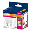 2x LED Lampe E14 P45 4,9W = 40W 470lm 2700K Wärme 200° OSRAM VALUE