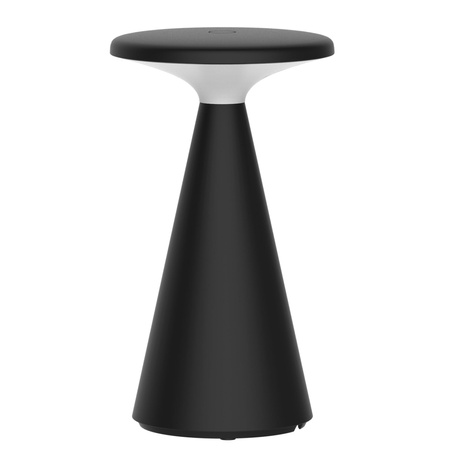 Dekorative LED-Tischlampe für den Außenbereich 1.8W 160lm 2700K Warm Black IP44 Dimmbar Paros Sanico Goldlux