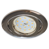 Bewegliche Halogenleuchte GU10 MR16 Gx5,3 OH15 Graphit Kobi