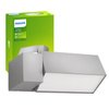 Gartenleuchte LED Wandleuchte BORDER myGarden E27 IP44 Rechteckig Grau PHILIPS