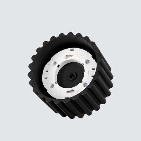 Anbauleuchte GX53 Aluminium Schwarz Aura Deep Space SL.1787 Sollux