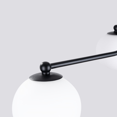 Kronleuchter Decke Pendelleuchte 5x G9 Schwarz Weiß Astral French Sky SL.1663 Sollux