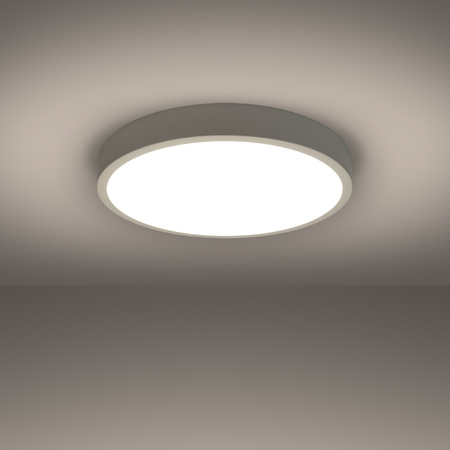 Deckenleuchte Plafond ONYX 50 LED 32W 3000K 2539lm Weiß Minimalistisch SOLLUX