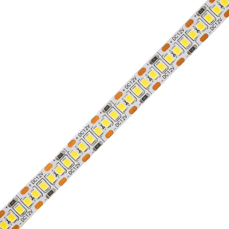 LED-Strip, LED-Streifen 12V 120W 1200LED 2835 10mm 5m neutral LUMILED