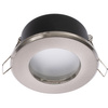 HALOGEN Einbaustrahler IP44, Deckenstrahler Badezimmer Satin AQUS + LED GU10 36° 1.5W 4000K LUMILED