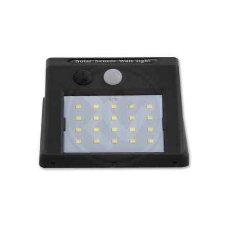 Solar LED-Flutlicht 3W 5500-6000K Kalt IP65 Schwarz Masterled Bewegungsmelder