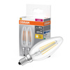 2x LED-Lampe B35 Kerze E14 4W = 40W 470lm 2700K Warm 300° BASE Osram