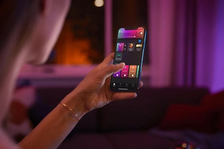 Smart LED Tape 12.3W CCT RGB 1m Philips Hue Gradient Lightstrip Bluetooth Zigbee - Verlängerung