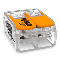 WAGO 221-612 Quick Connect Installationsverbinder für KABEL 2x0,5-6mm