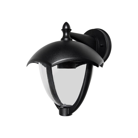 Gartenlampe Wandleuchte E27 Milchschwarzer Schirm VT-731 V-TAC