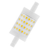 LED Lampen Röhrenförmige R7s 9,5W = 75W 1055lm 2700K Warmweiß Dimmbar LEDVANCE