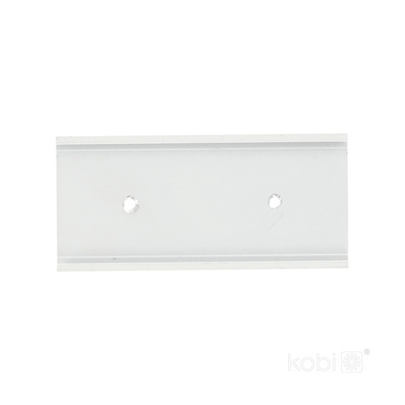 Gerader Deckenverbinder für Koline K2 Weiß Kobi