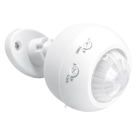 Bewegungs- und Dämmerungslichtsensor 1200W Weiß VL-SPS27W Videx